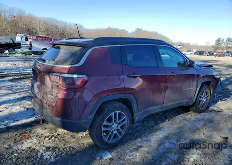 2020 Jeep Compass Latitude z USA, uszkodzony, nr VIN 3C4NJDBB7LT217982